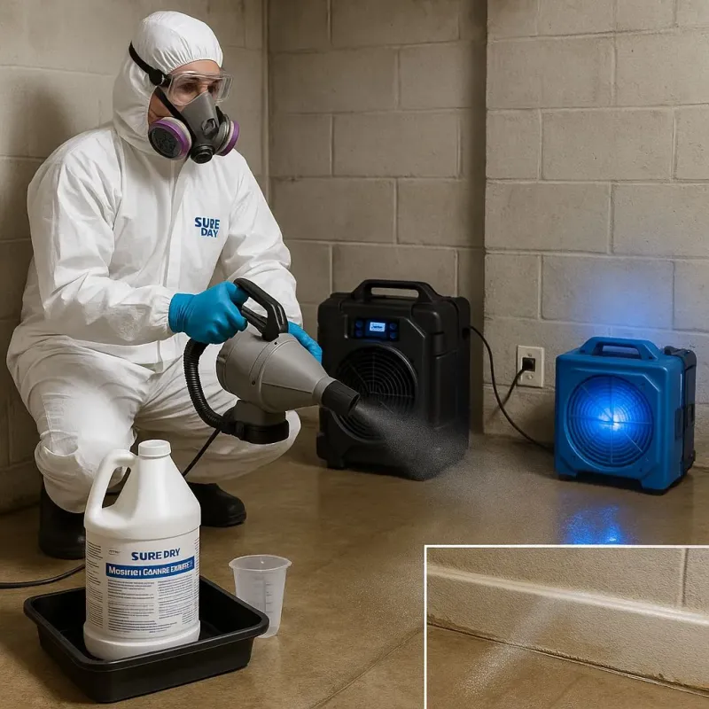 Sanitization and Odor Removal process in Hamilton, GA