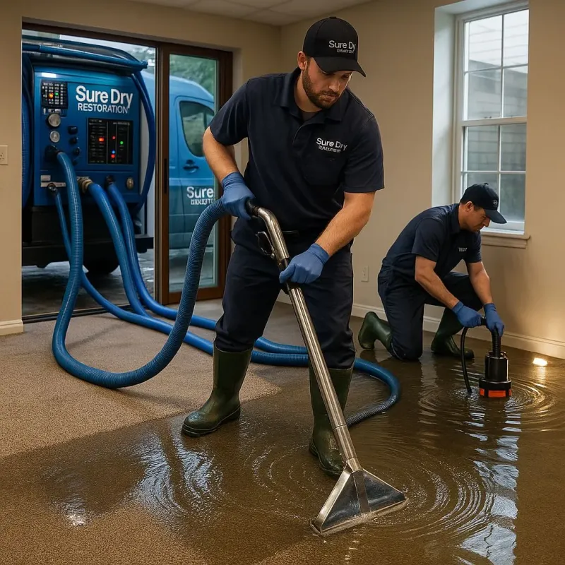Water Extraction and Removal process in Hamilton, GA
